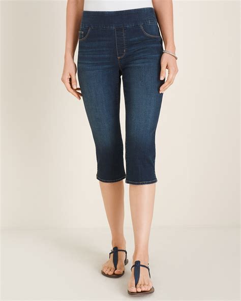 chicos capris|chico's pull on capris.